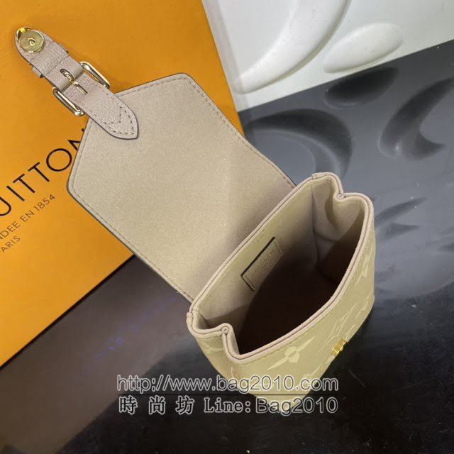 Louis Vuitton新款女包 M80783黑丝印 路易威登2021夏季Tiny双肩包 LV迷你后背包  ydh4188